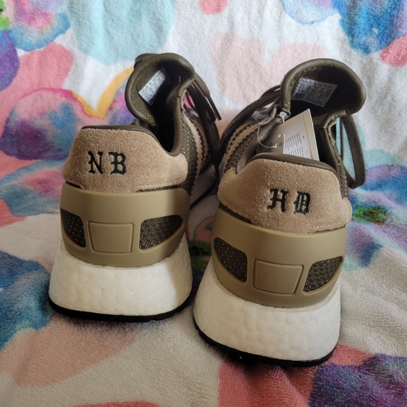 Adidas I-5923 Neighborhood Olive/Green Trainers BNWT - Picture 5 of 11